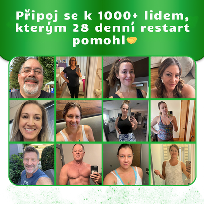 28 Denní Restart - Jednoduchý plán k lepší postavě, více energie a sebevědomí